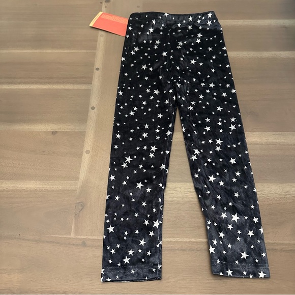 NWT Appaman Dark Navy Velour Star Leggings - Picture 6 of 6
